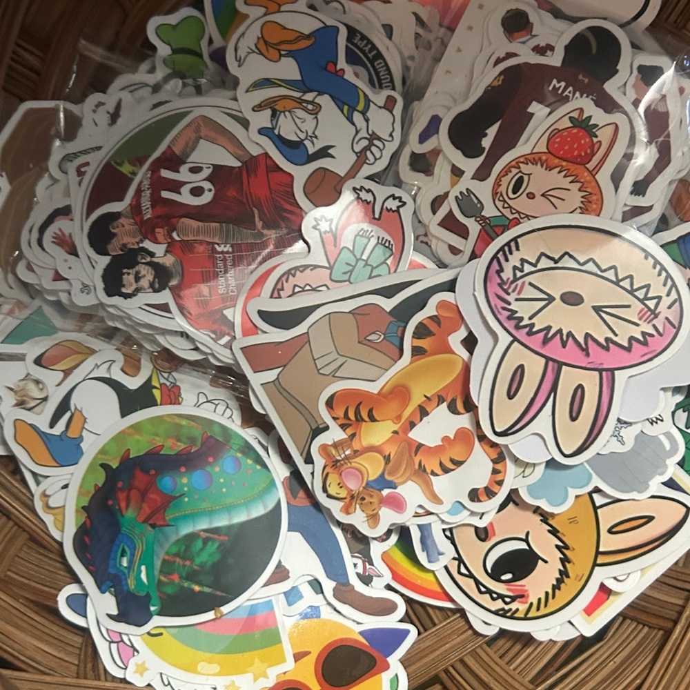 Junk journals, craft books, photo books, kid great for anything 30 piece sticker